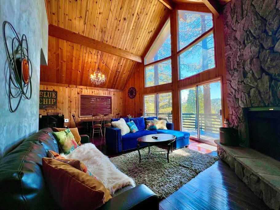 Glimmer Chalet Treetop A-Frame Cabin Lake View Lake Arrowhead Exterior foto
